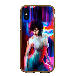 Чехол iPhone XS Max матовый Ghost In The Shell 13