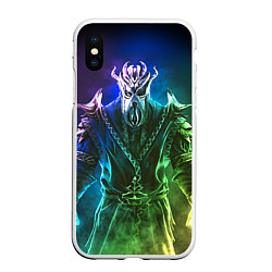 Чехол iPhone XS Max матовый TES 6