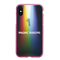 Чехол iPhone XS Max матовый Imagine Dragons