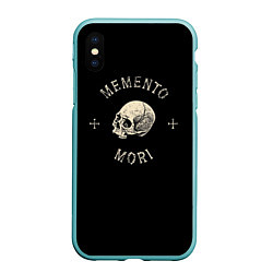 Чехол iPhone XS Max матовый Memento Mori