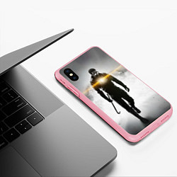 Чехол iPhone XS Max матовый Гордон Фримен, цвет: 3D-баблгам — фото 2