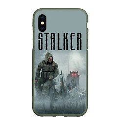 Чехол iPhone XS Max матовый STALKER: Dusk