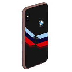 Чехол iPhone XS Max матовый Бмв Bmw Black, цвет: 3D-коричневый — фото 2