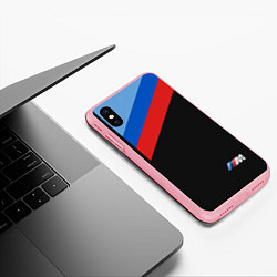 Чехол iPhone XS Max матовый Бмв Bmw 2018 Brand Colors, цвет: 3D-баблгам — фото 2