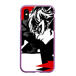 Чехол iPhone XS Max матовый Persona 5