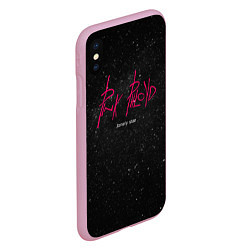 Чехол iPhone XS Max матовый Pink Phloyd: Lonely star, цвет: 3D-розовый — фото 2
