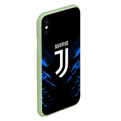 Чехол iPhone XS Max матовый JUVENTUS Sport, цвет: 3D-салатовый — фото 2