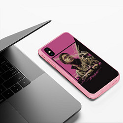 Чехол iPhone XS Max матовый Gosling Drive, цвет: 3D-баблгам — фото 2