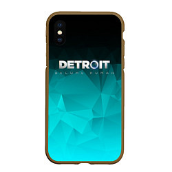 Чехол iPhone XS Max матовый Detroit: Become Human