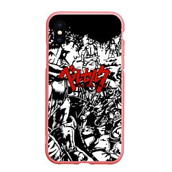 Чехол iPhone XS Max матовый Berserk Stories