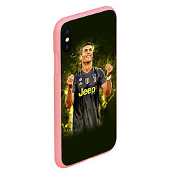 Чехол iPhone XS Max матовый Ronaldo: Juve Sport, цвет: 3D-баблгам — фото 2