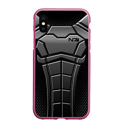 Чехол iPhone XS Max матовый Soldier N7