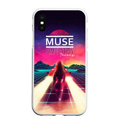 Чехол iPhone XS Max матовый Muse: Simulation Theory