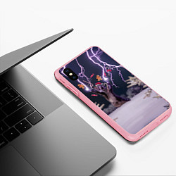 Чехол iPhone XS Max матовый Громокот NY version, цвет: 3D-баблгам — фото 2