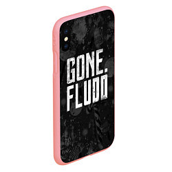 Чехол iPhone XS Max матовый GONE Fludd Dark, цвет: 3D-баблгам — фото 2