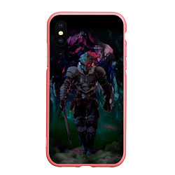 Чехол iPhone XS Max матовый Убийца гоблинов - Рыцарь, цвет: 3D-баблгам