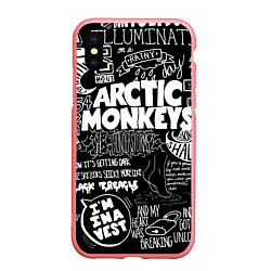 Чехол iPhone XS Max матовый Arctic Monkeys: I'm in a Vest, цвет: 3D-баблгам