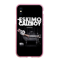Чехол iPhone XS Max матовый Eskimo Callboy: Crystalis, цвет: 3D-розовый