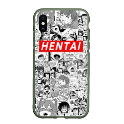 Чехол iPhone XS Max матовый HENTAI Style