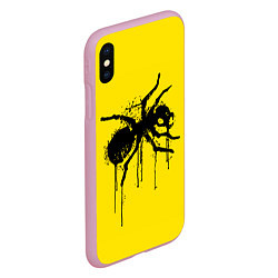 Чехол iPhone XS Max матовый The Prodigy: Big Ant, цвет: 3D-розовый — фото 2