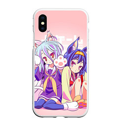 Чехол iPhone XS Max матовый No Game No Life