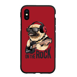 Чехол iPhone XS Max матовый On the rock