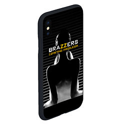 Чехол iPhone XS Max матовый Brazzers сasting-producer, цвет: 3D-черный — фото 2