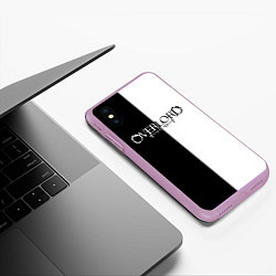 Чехол iPhone XS Max матовый OVERLORD, цвет: 3D-сиреневый — фото 2