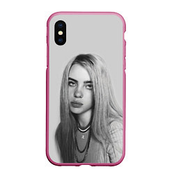 Чехол iPhone XS Max матовый BILLIE EILISH