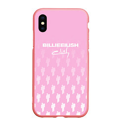 Чехол iPhone XS Max матовый Billie Eilish, цвет: 3D-баблгам