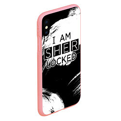 Чехол iPhone XS Max матовый Sherlock, цвет: 3D-баблгам — фото 2