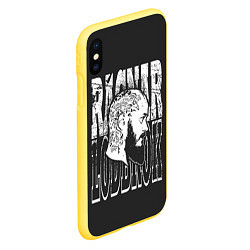 Чехол iPhone XS Max матовый Vikings, цвет: 3D-желтый — фото 2