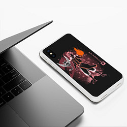 Чехол iPhone XS Max матовый Fairy Tail, цвет: 3D-белый — фото 2