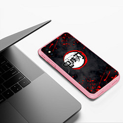 Чехол iPhone XS Max матовый KIMETSU NO YAIBA, цвет: 3D-баблгам — фото 2