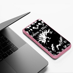 Чехол iPhone XS Max матовый Король и Шут Анархия, цвет: 3D-малиновый — фото 2