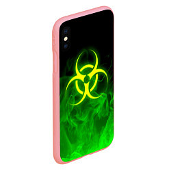 Чехол iPhone XS Max матовый BIOHAZARD, цвет: 3D-баблгам — фото 2