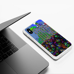Чехол iPhone XS Max матовый TERRARIA, цвет: 3D-белый — фото 2