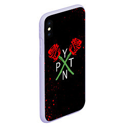 Чехол iPhone XS Max матовый Payton Moormeier, цвет: 3D-светло-сиреневый — фото 2
