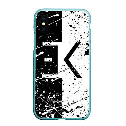 Чехол iPhone XS Max матовый ЕГОР КРИД, цвет: 3D-мятный