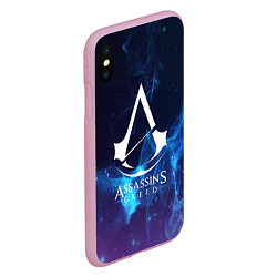 Чехол iPhone XS Max матовый Assassin’s Creed, цвет: 3D-розовый — фото 2