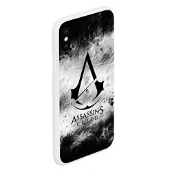 Чехол iPhone XS Max матовый Assassin’s Creed, цвет: 3D-белый — фото 2