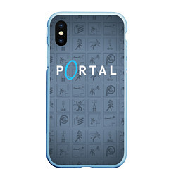 Чехол iPhone XS Max матовый PORTAL