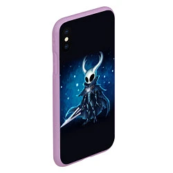 Чехол iPhone XS Max матовый Hollow Knight, цвет: 3D-сиреневый — фото 2