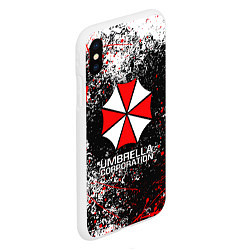 Чехол iPhone XS Max матовый UMBRELLA CORP, цвет: 3D-белый — фото 2