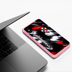 Чехол iPhone XS Max матовый UMBRELLA CORPORATION, цвет: 3D-баблгам — фото 2