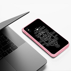 Чехол iPhone XS Max матовый EVa-updown, цвет: 3D-баблгам — фото 2