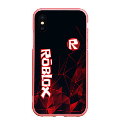 Чехол iPhone XS Max матовый ROBLOX, цвет: 3D-баблгам