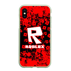 Чехол iPhone XS Max матовый Roblox