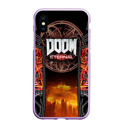 Чехол iPhone XS Max матовый DOOM ETERNAL