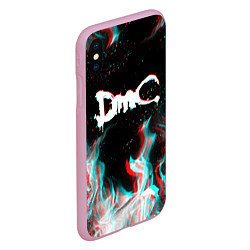 Чехол iPhone XS Max матовый DEVIL MAY CRY DMC, цвет: 3D-розовый — фото 2